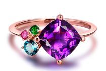 紫水晶和红宝石(紫水晶与紫色宝石的区别)